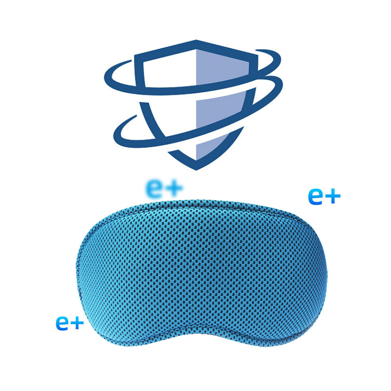 Säädettävä ja kivuton päähihna Memory Foam -silmämaski